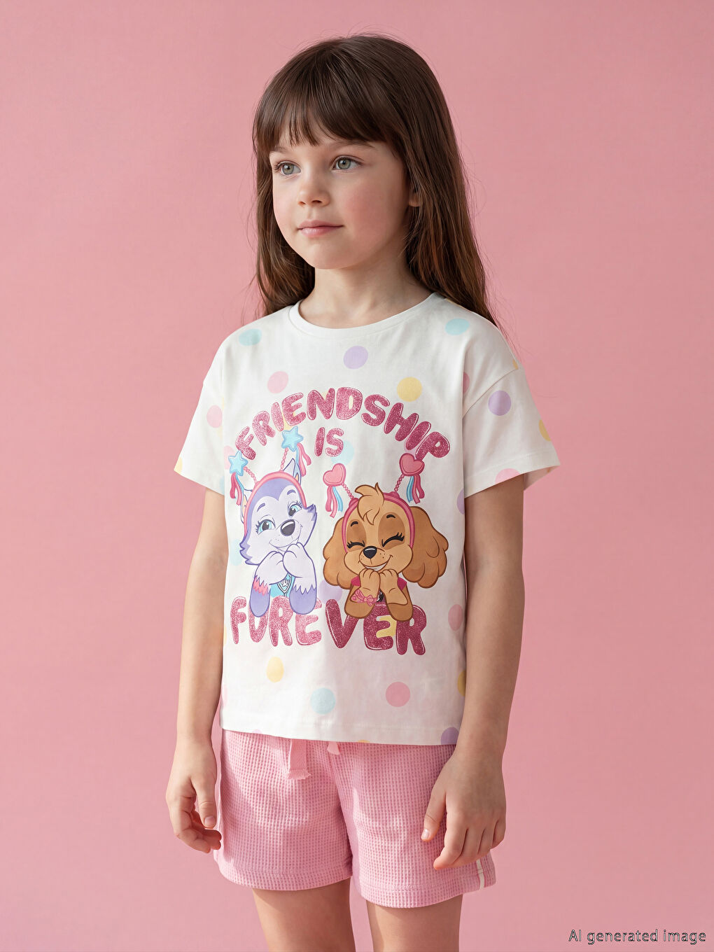 Қыздар сұрғыштау-қою сары футболка-1