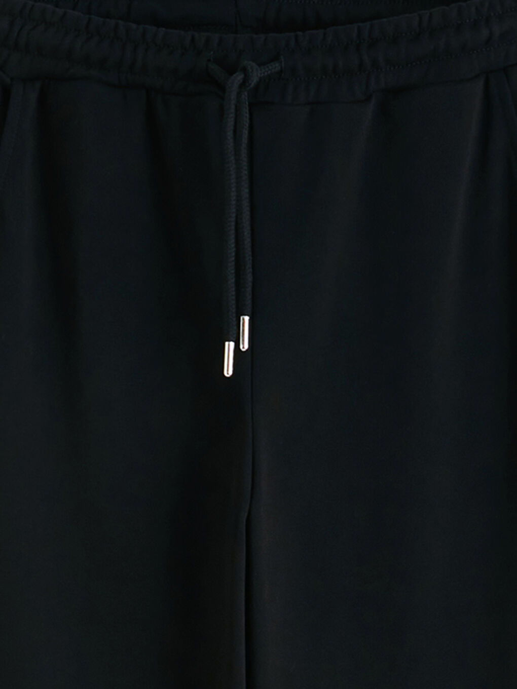 Woman BLACK Sweatpants-2