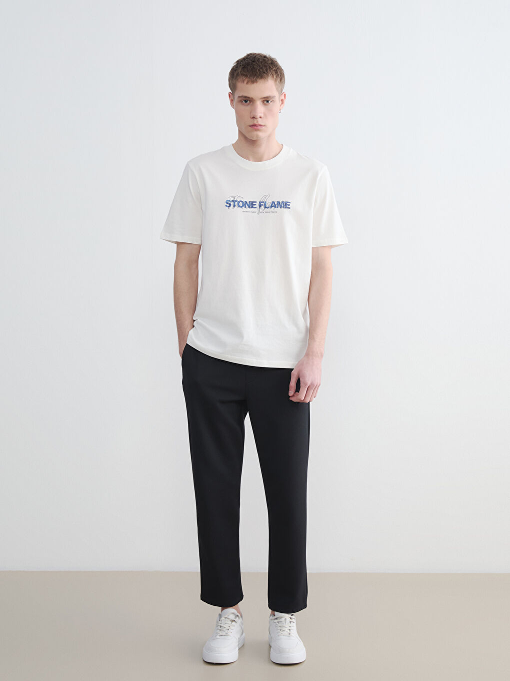 Lacivert Slim Fit Erkek Pantolon