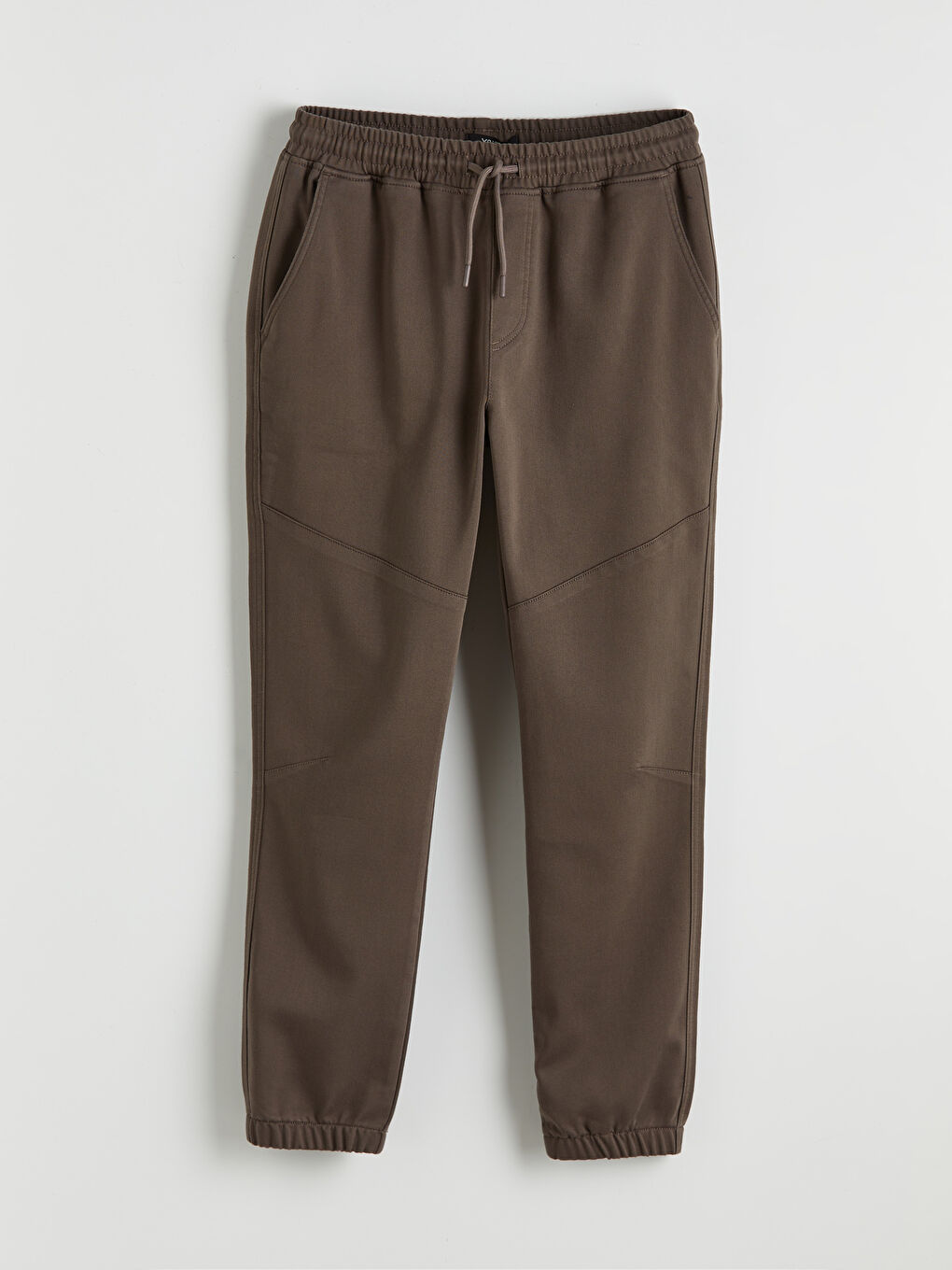 Kahverengi Slim Fit Erkek Jogger Pantolon