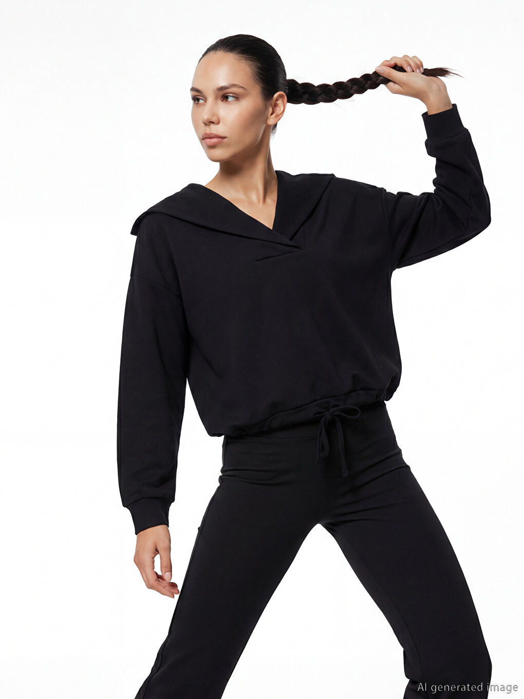 Woman BLACK Sweatshirt