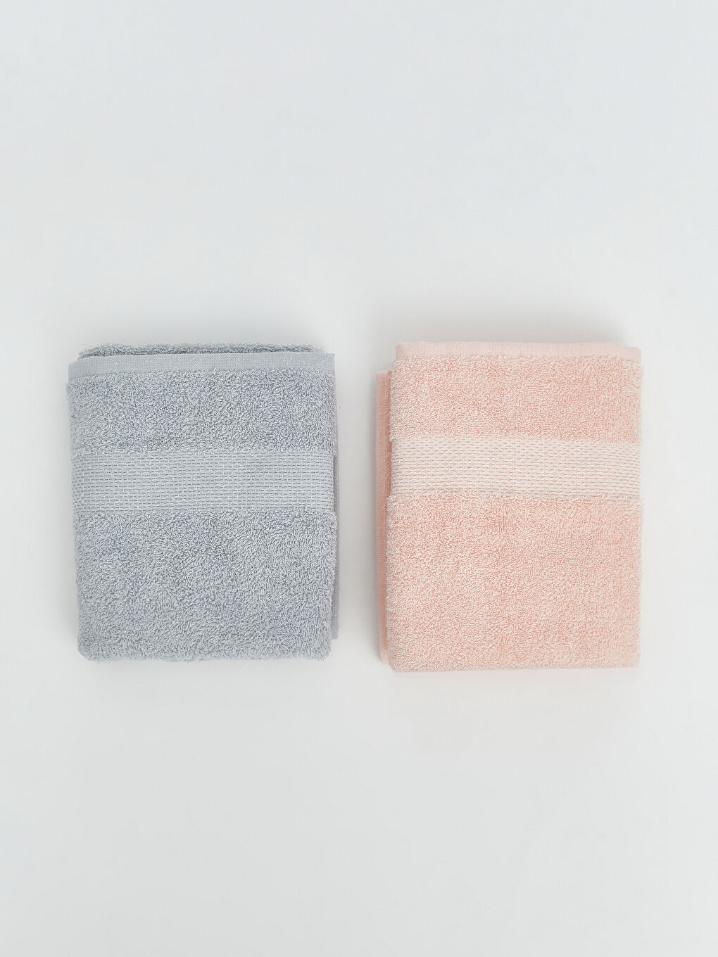 Antrasit Pamuklu Yüz Havlusu 50x80 cm 2'li-3