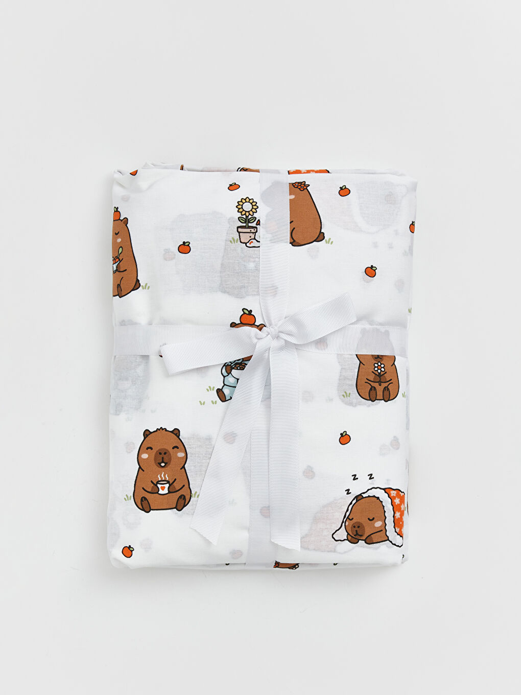 Karışık Hayvan Baskılı Tek Kişilik Nevresim Seti-4