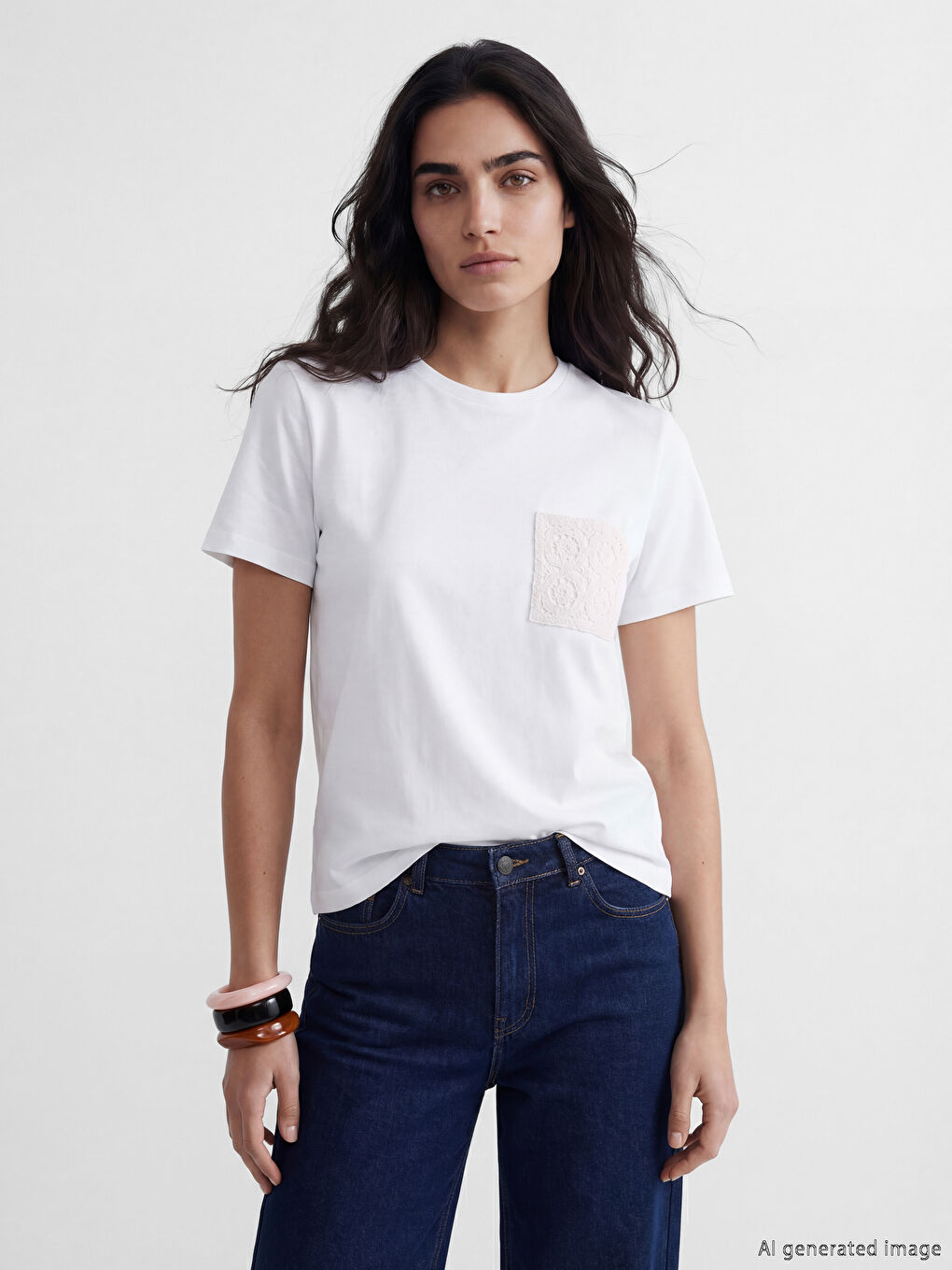 Женщины экрю футболка