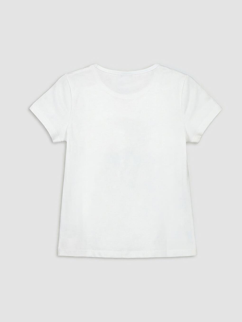 Pembe Baskılı Kız Çocuk Şortlu Tişört ve Şort-3