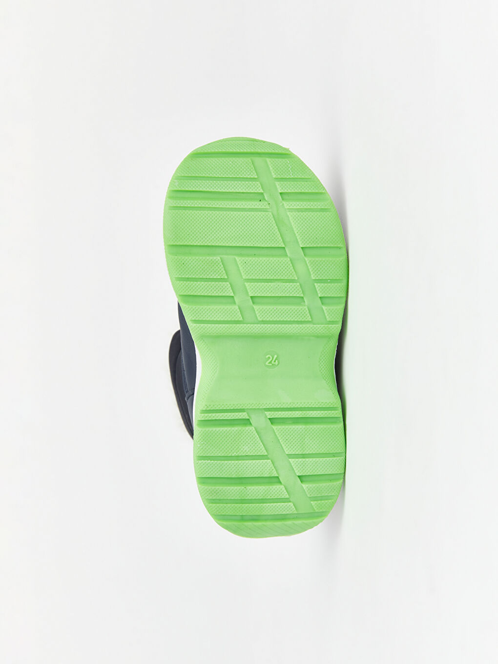 Lacivert İçi Kürklü Erkek Bebek Bot-3