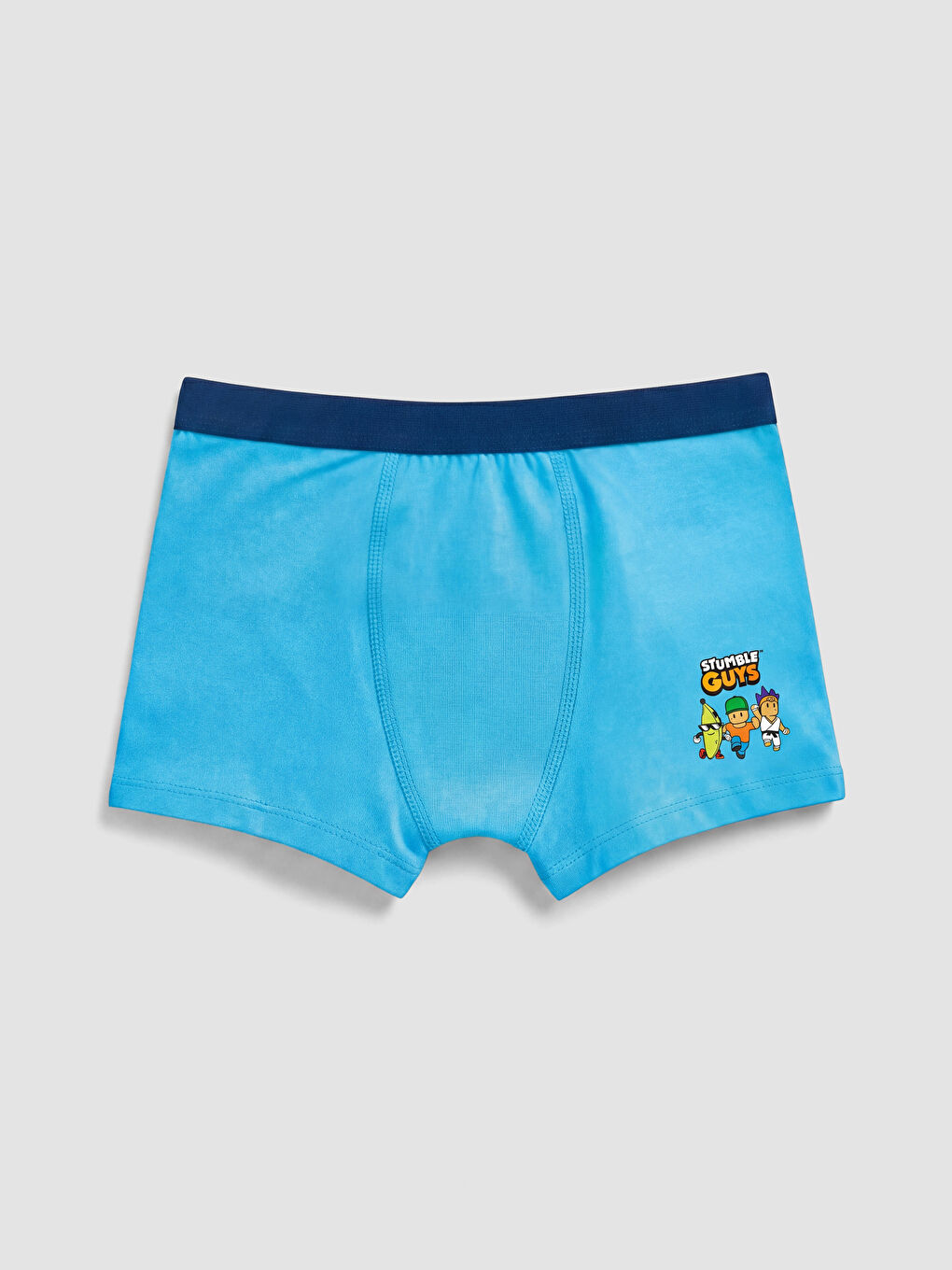 Beyaz Stumble Guys Baskılı Erkek Çocuk Boxer 3'lü-3