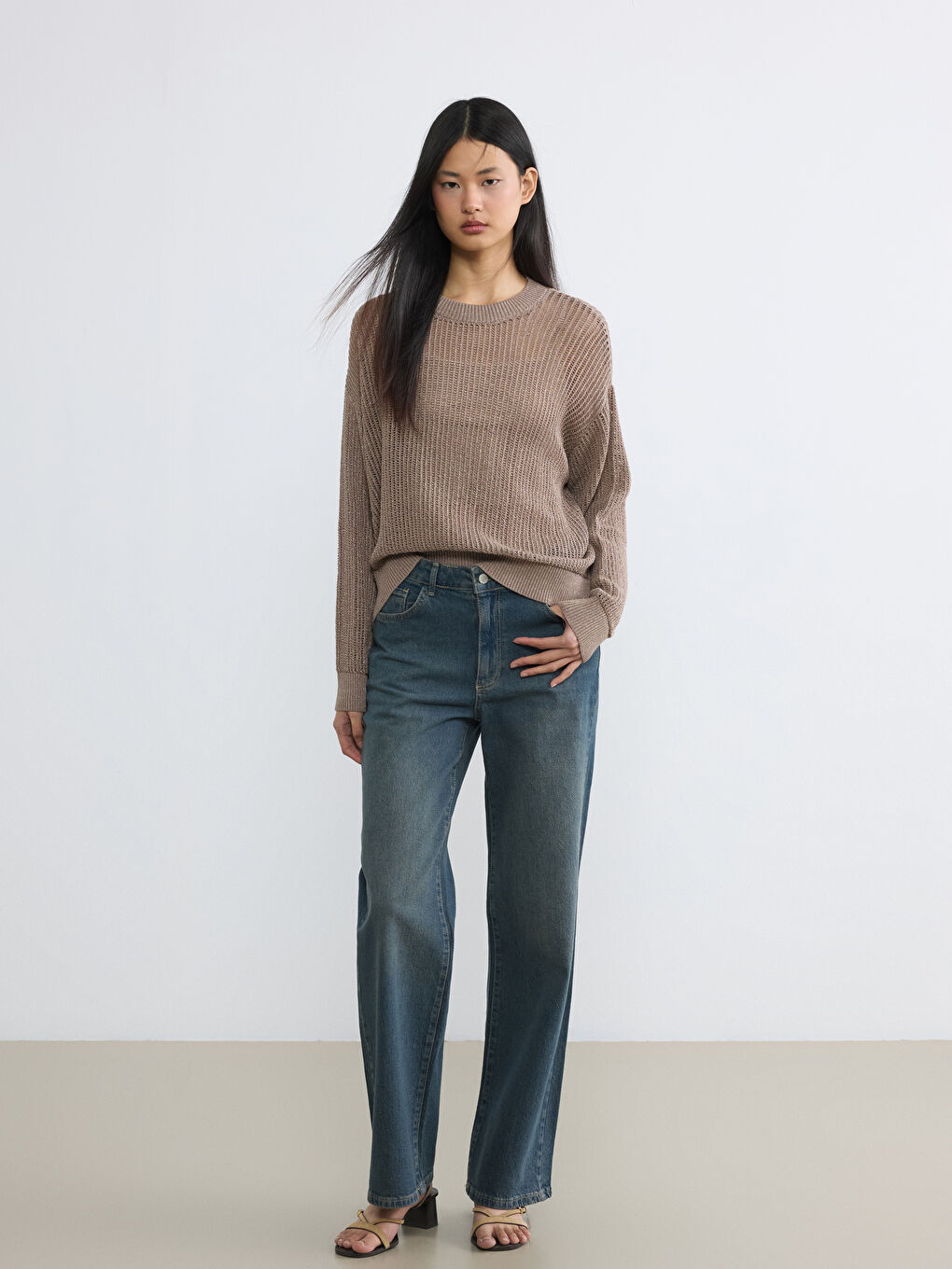 Pulover BEJ Femeie-1