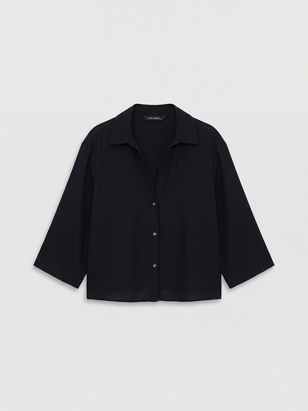 Siyah Oversize Kadın Gömlek