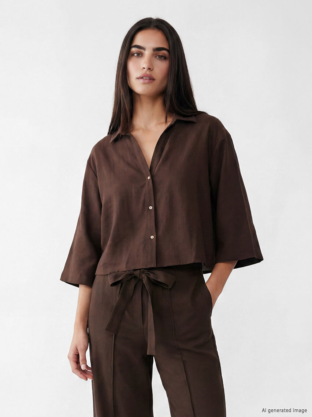 Woman BROWN Shirt