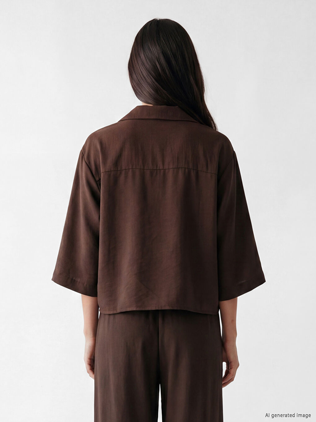 Woman BROWN Shirt-3