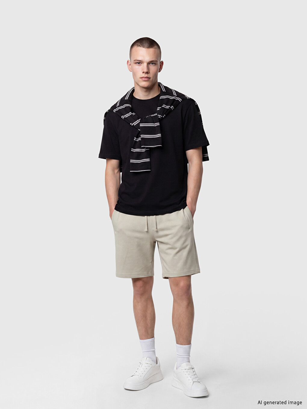 Regular Fit Men's Shorts-1