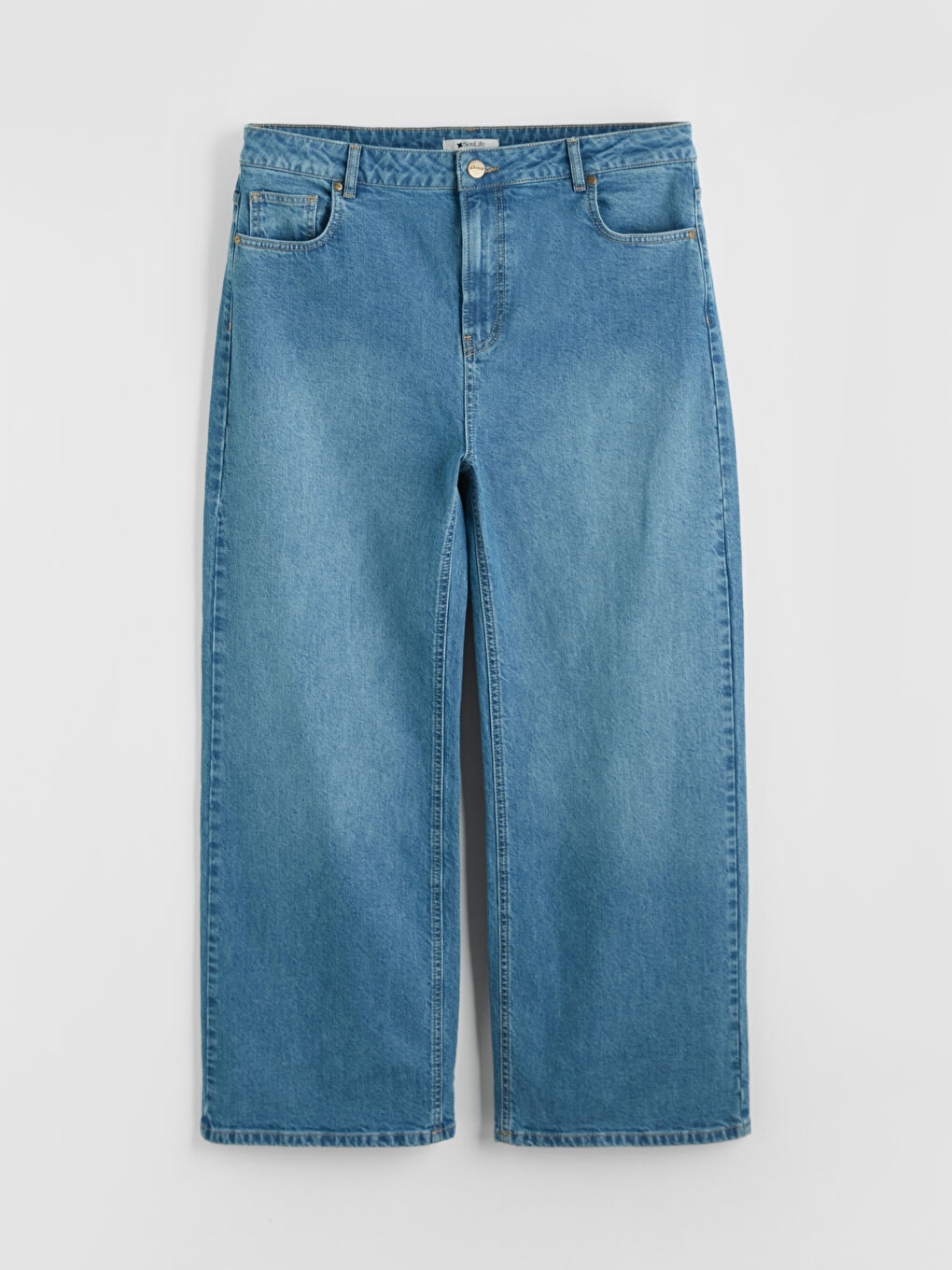 Mavi Petite Wideleg Kadın Jean Pantolon-9