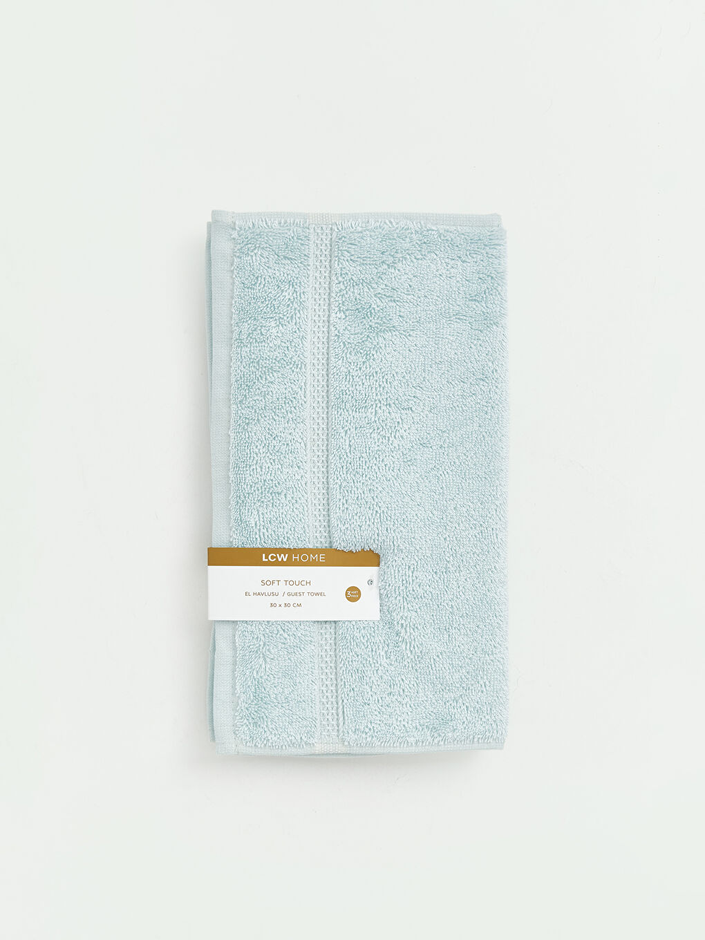 Yeşil Pamuklu El Havlusu 3'lü 30x30 cm-1