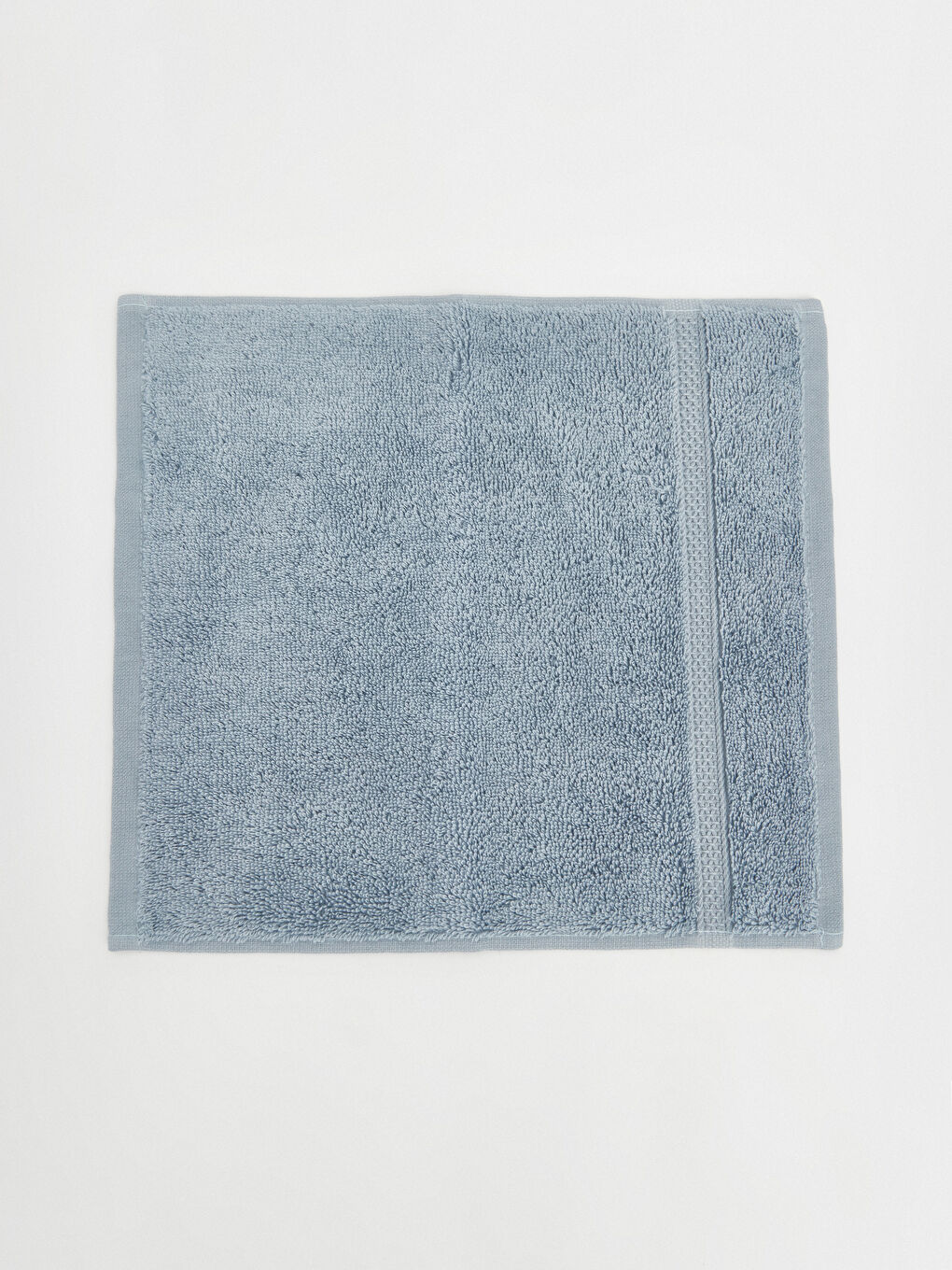 Mavi Pamuklu El Havlusu 3'lü 30x30 cm-3