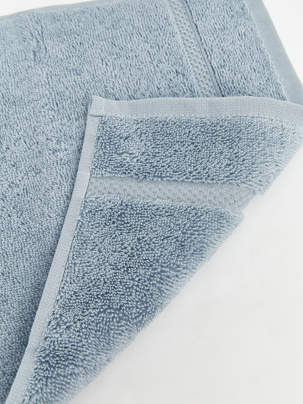 Mavi Pamuklu El Havlusu 3'lü 30x30 cm-5