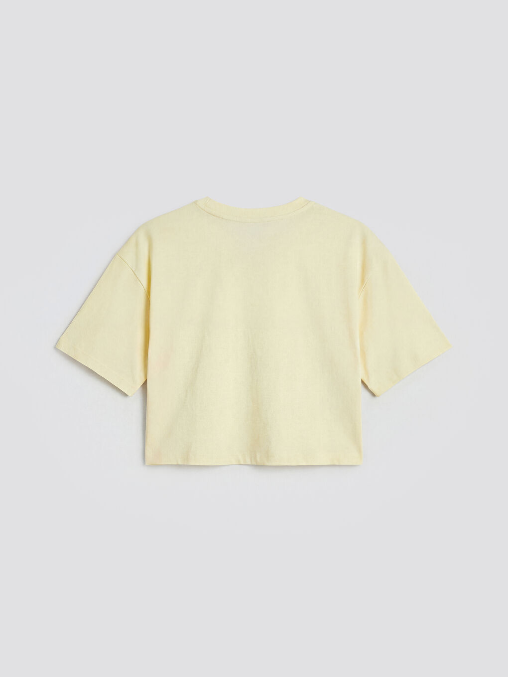 Woman YELLOW Crop Top-5