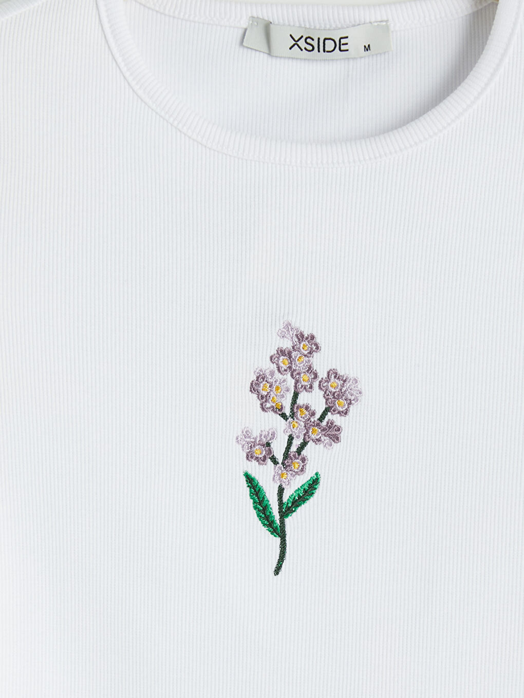 Woman WHITE Crop Top-6