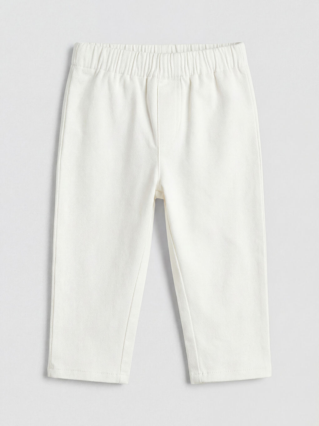 Ekru Çizgili Erkek Bebek Sweatshirt ve Pantolon -3