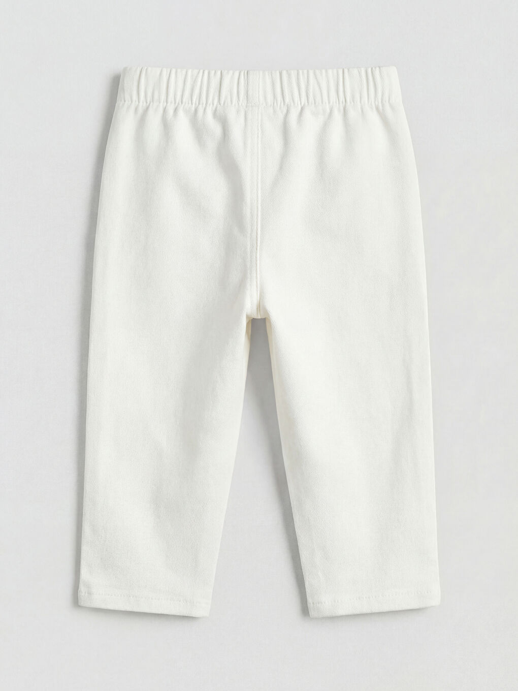 Ekru Çizgili Erkek Bebek Sweatshirt ve Pantolon -4