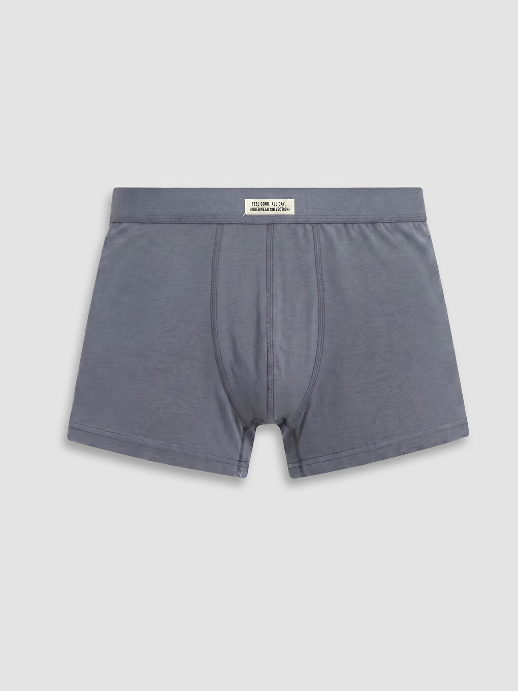 Kahverengi Standart Kalıp Pamuklu Esnek Erkek Boxer 5'li-3