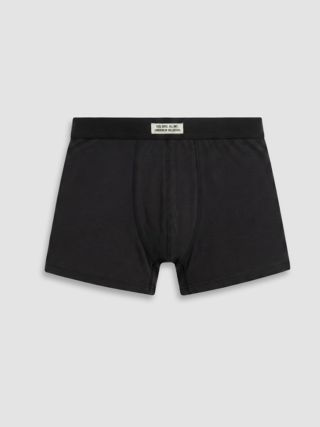Kahverengi Standart Kalıp Pamuklu Esnek Erkek Boxer 5'li-5