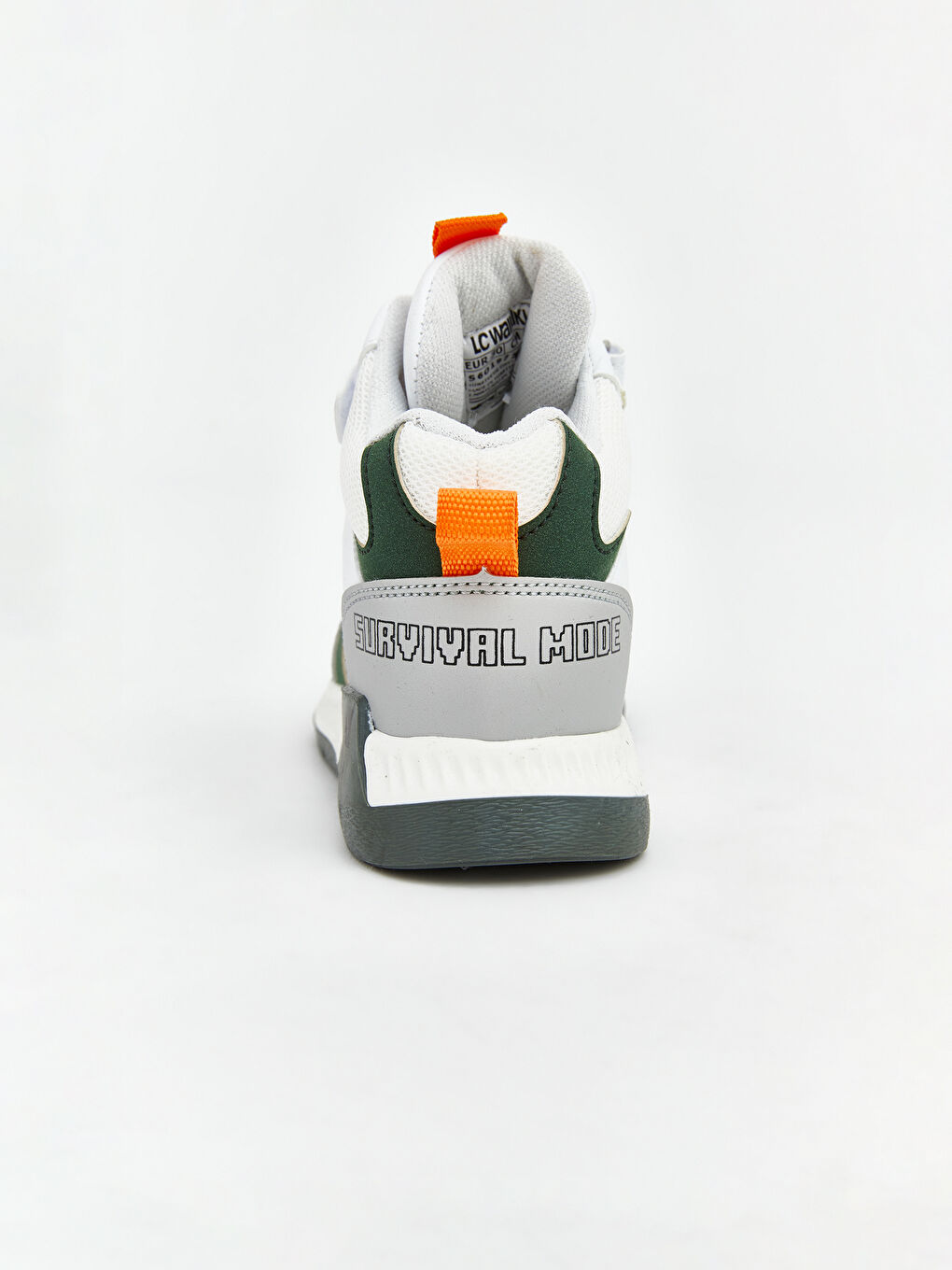 Beyaz Minecraft Baskılı Bağcık ve Cırt Cırtlı Erkek Bebek Spor Ayakkabı-5