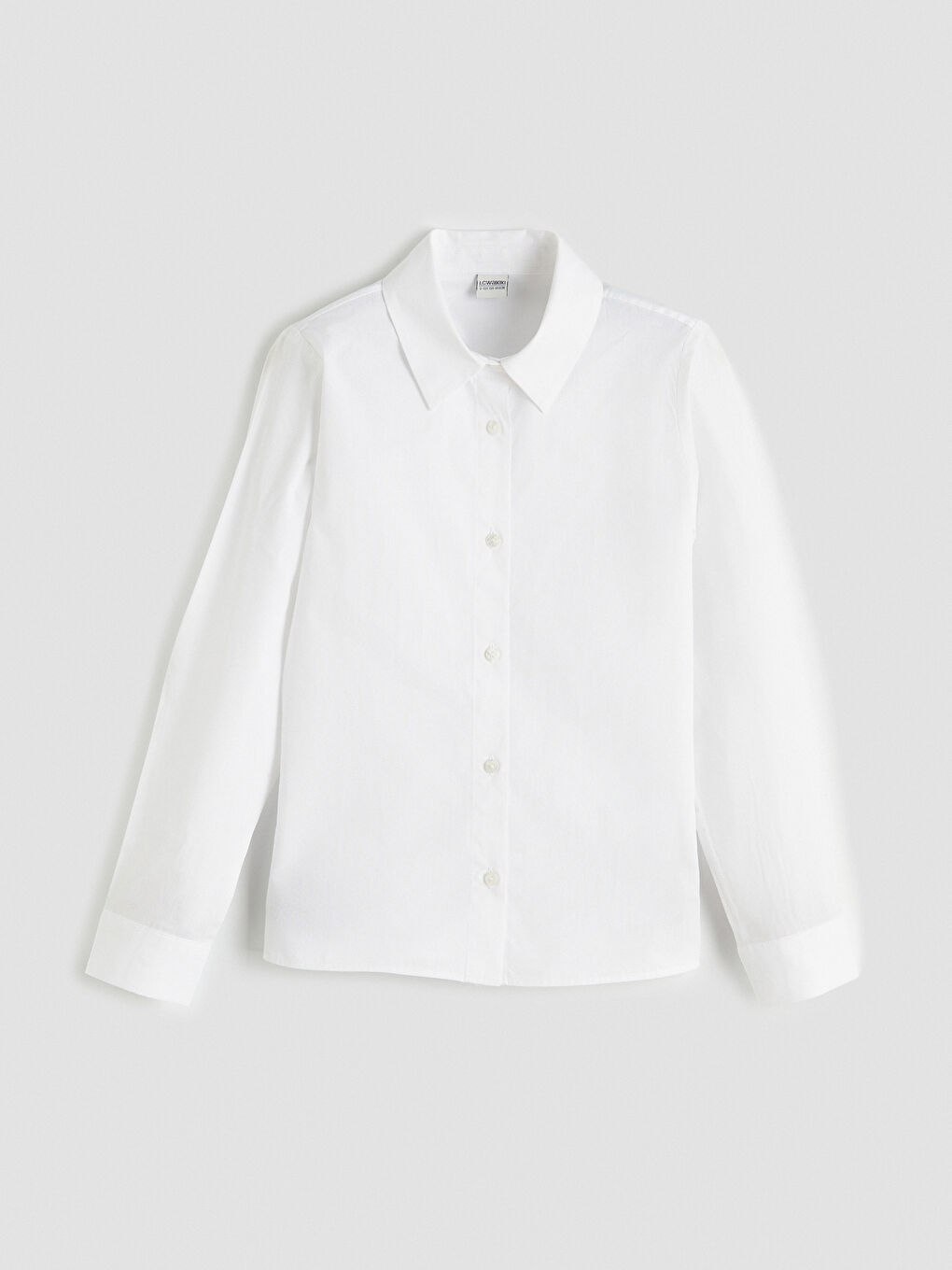 Girls' Knit Sweater and Shirt with Bow Detail-1