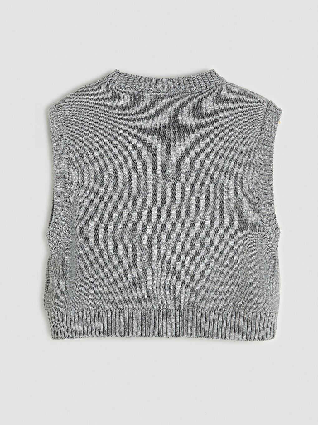 Girls' Knit Sweater and Shirt with Bow Detail-4