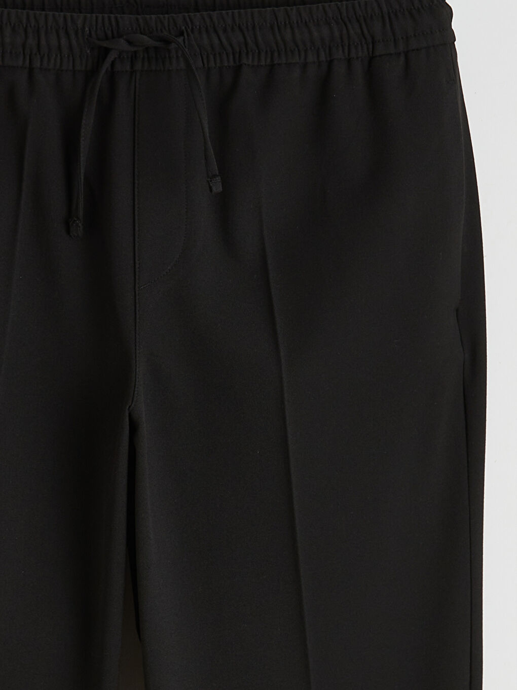 Siyah Standart Kalıp Erkek Pantolon	-2