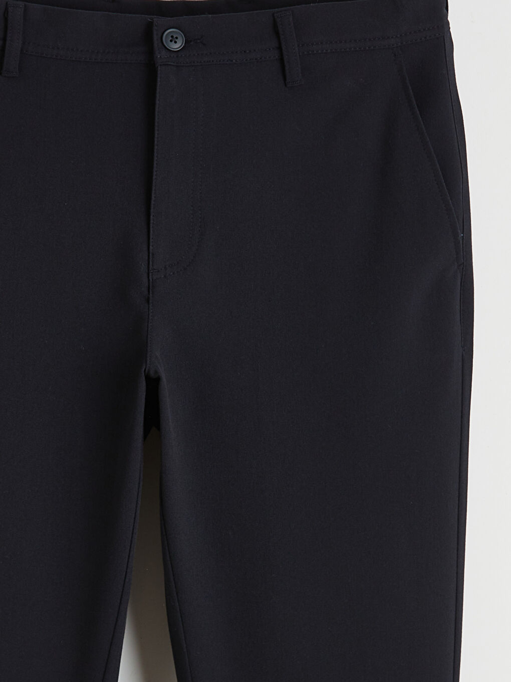 Lacivert Standart Kalıp Erkek Pantolon	-2