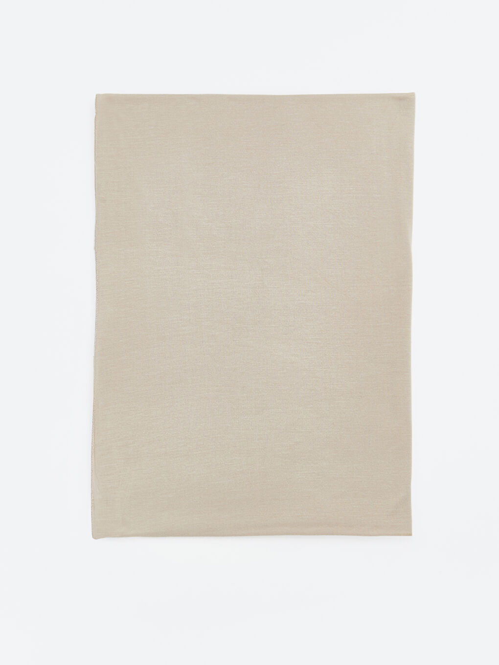 Bej Basic Kadın Şal-1