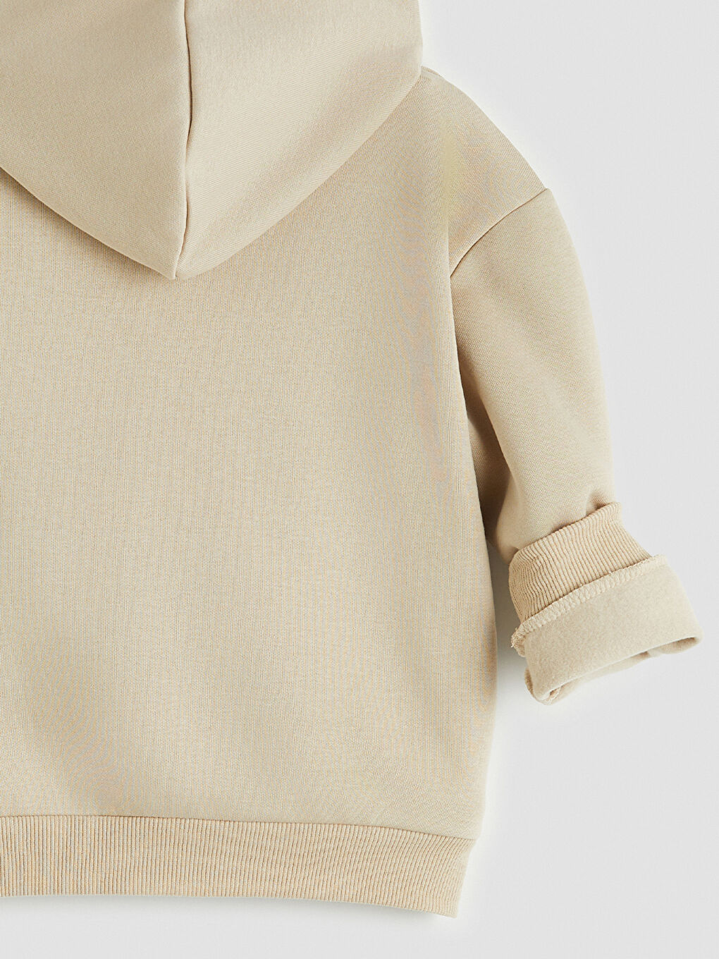 Bej New York Baskılı Erkek Çocuk Kalın Sweatshirt-2