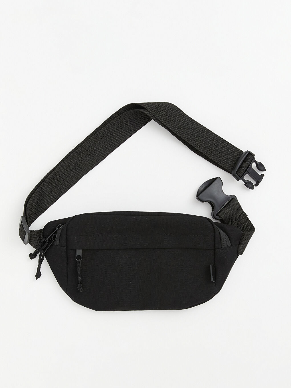 Siyah Ayarlanabilir Askılı Erkek Bel Çantası