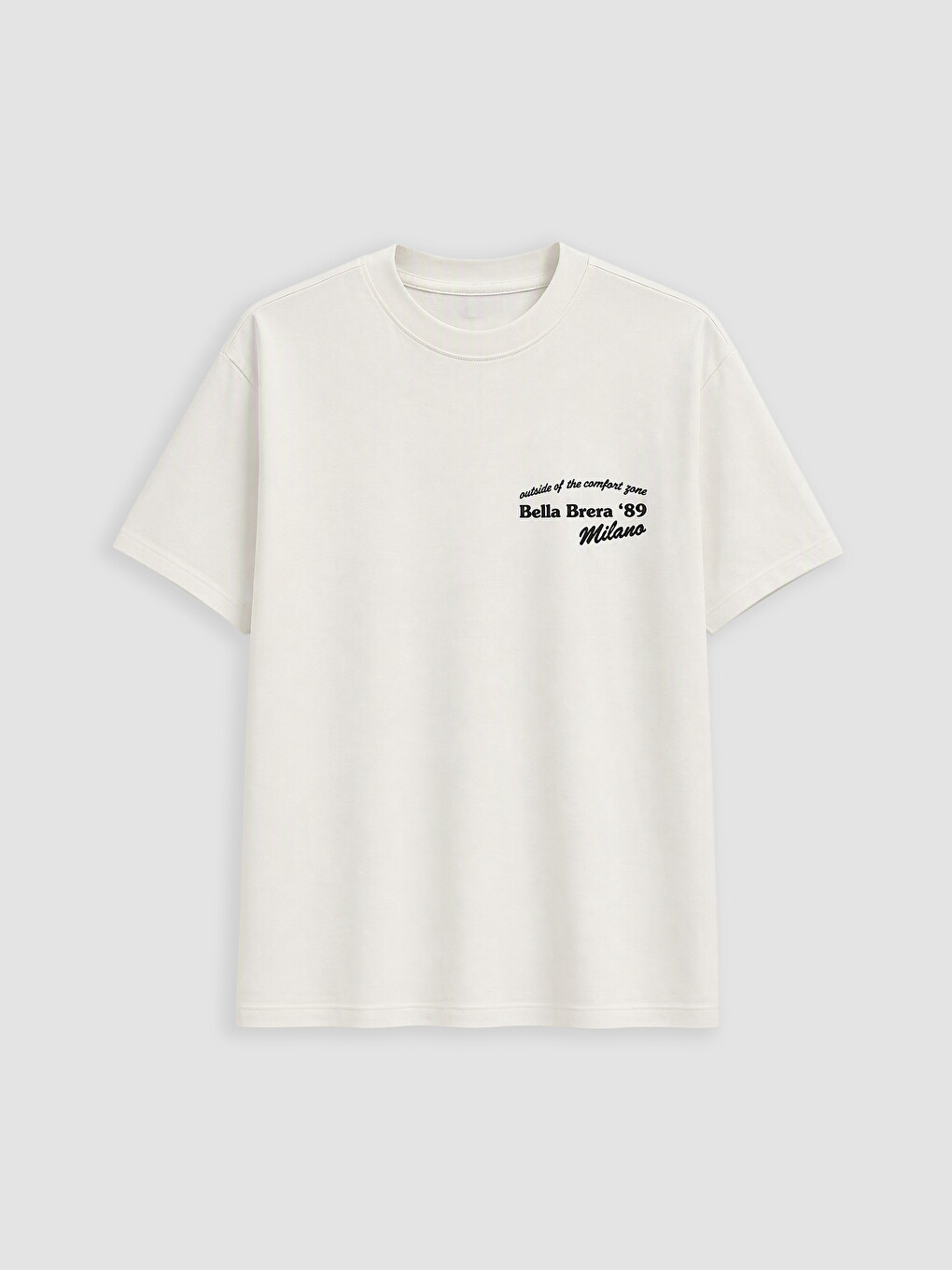 Crew Neck Printed Women's T-shirt