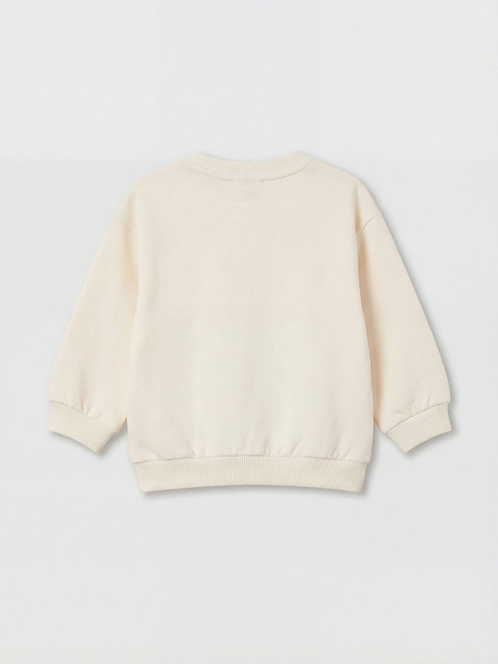 Ekru Minnie Mouse Baskılı Kız Bebek Takım-2