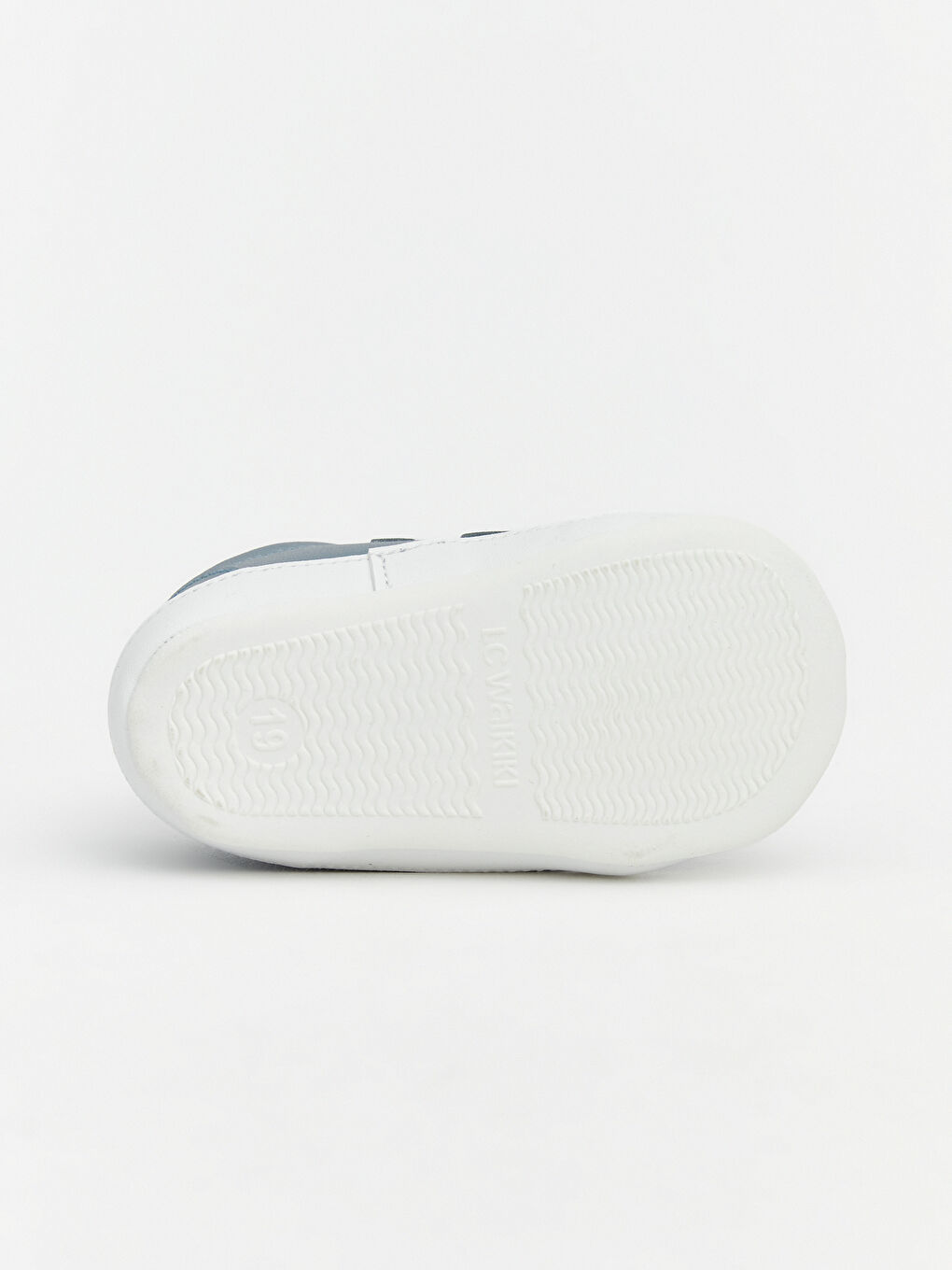 Mavi Cırt Cırtlı Erkek Bebek Yürüme Öncesi Ayakkabı-3