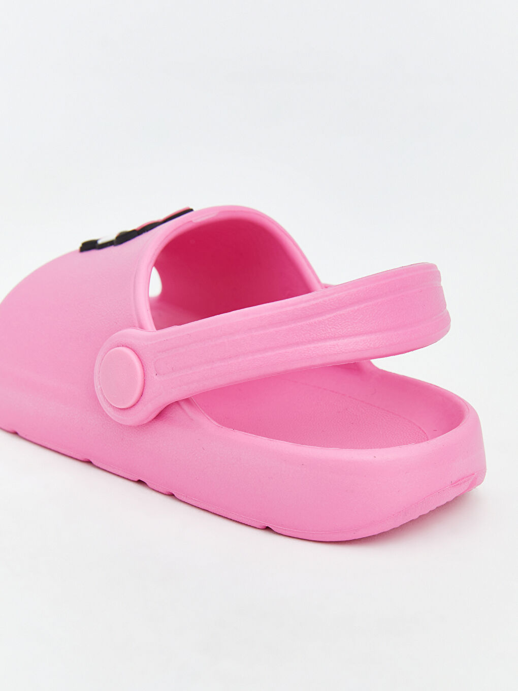 Pembe Minnie Mouse Baskılı Kız Bebek Terlik-4