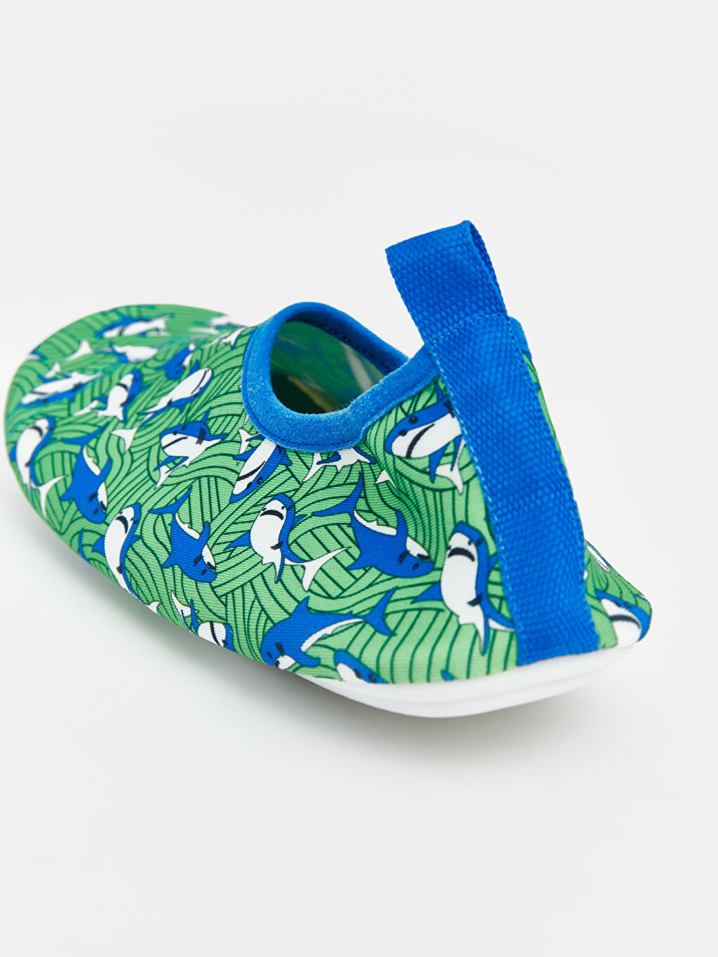 Yeşil Desenli Erkek Çocuk Deniz Ayakkabısı-4