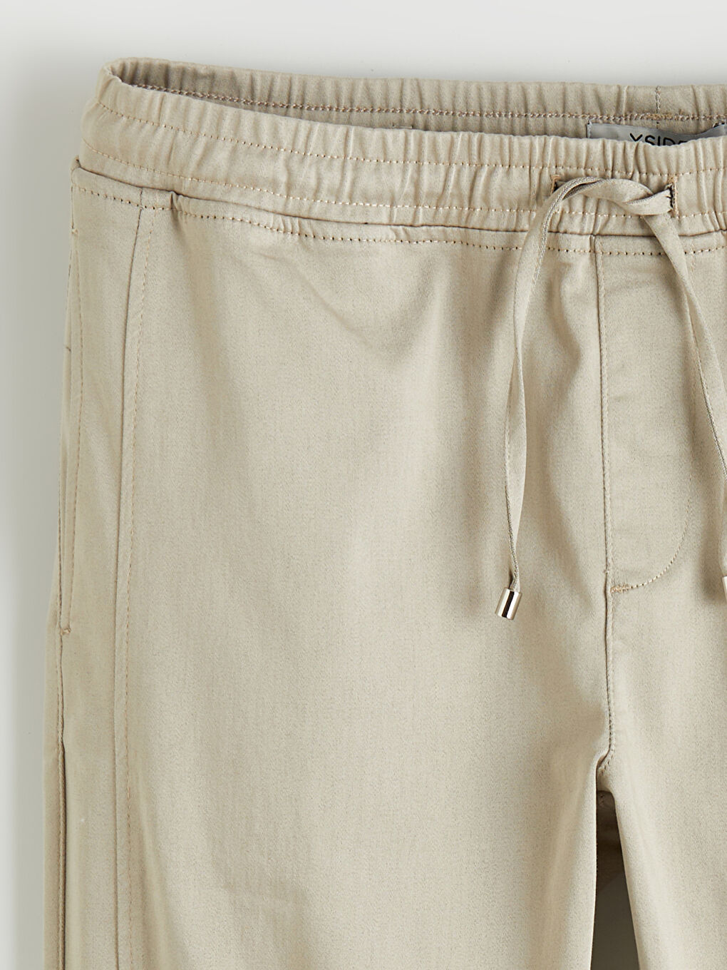 Elasticated Waist Slim Fit Men's Trousers-1