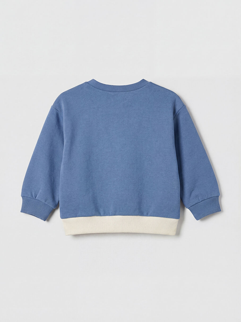 Mavi Mickey Mouse Baskılı Erkek Bebek Eşofman Takım-2