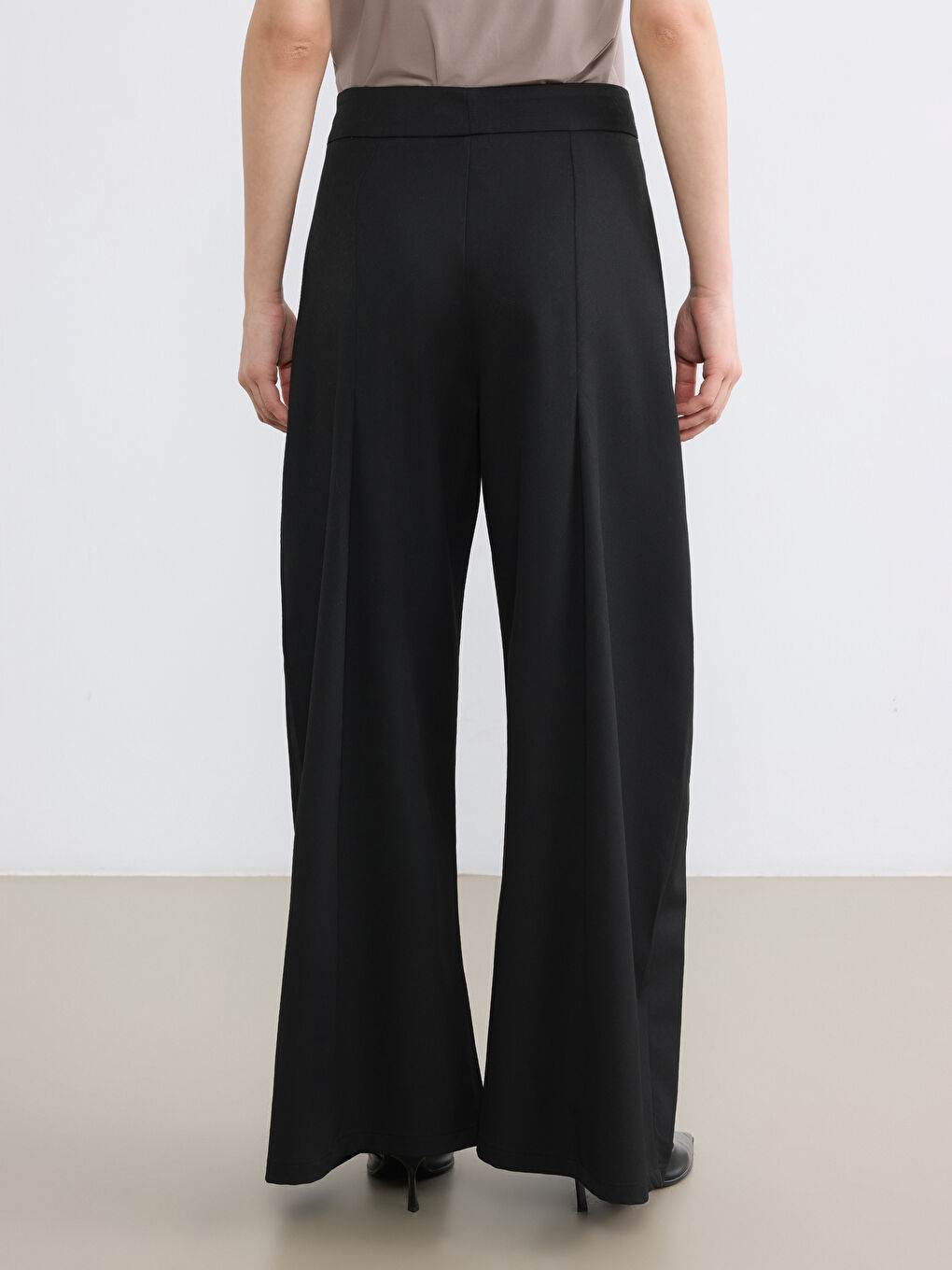 Woman BLACK Formal Dress Trousers-3