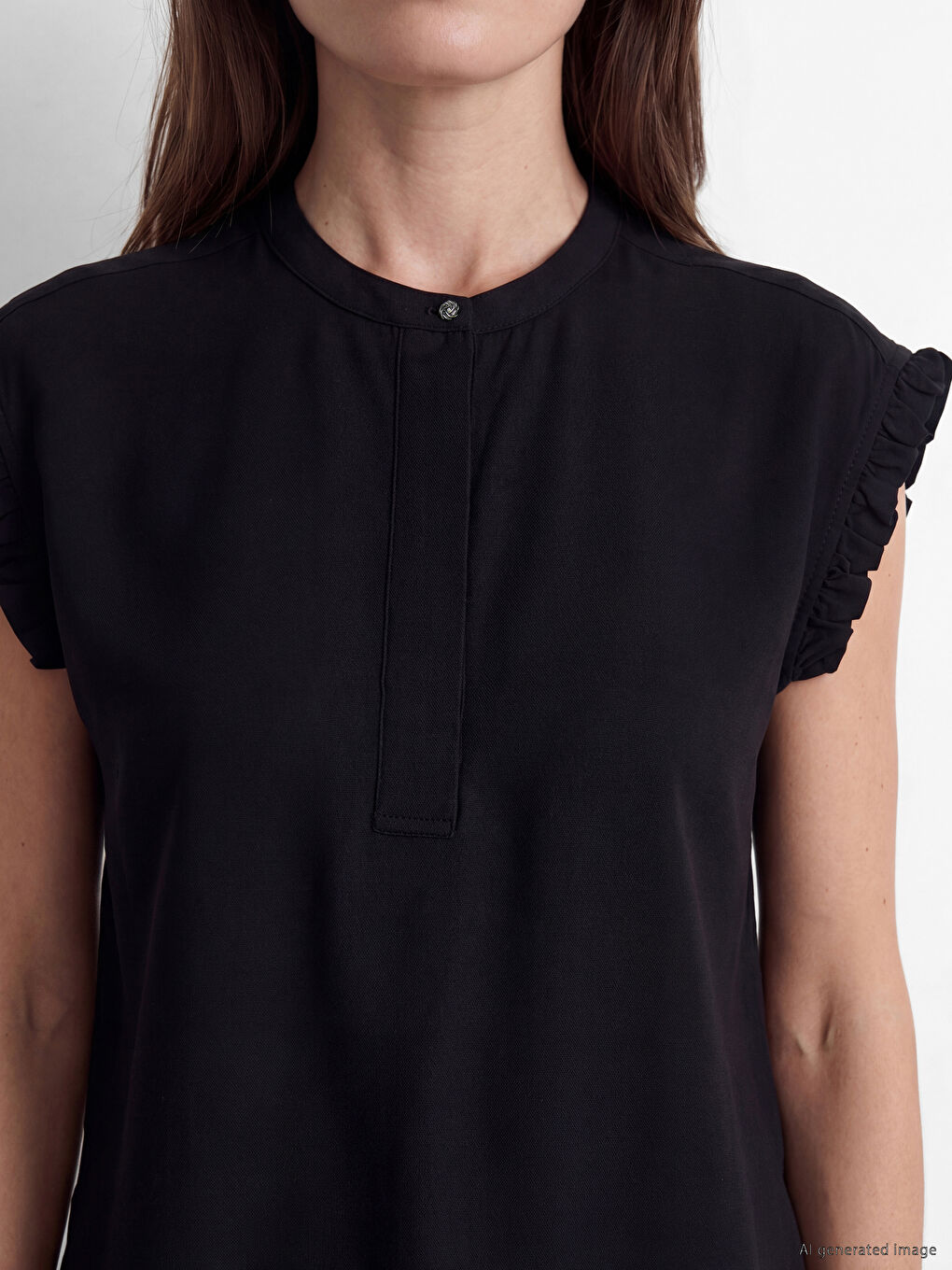 Woman Black Blouse-2