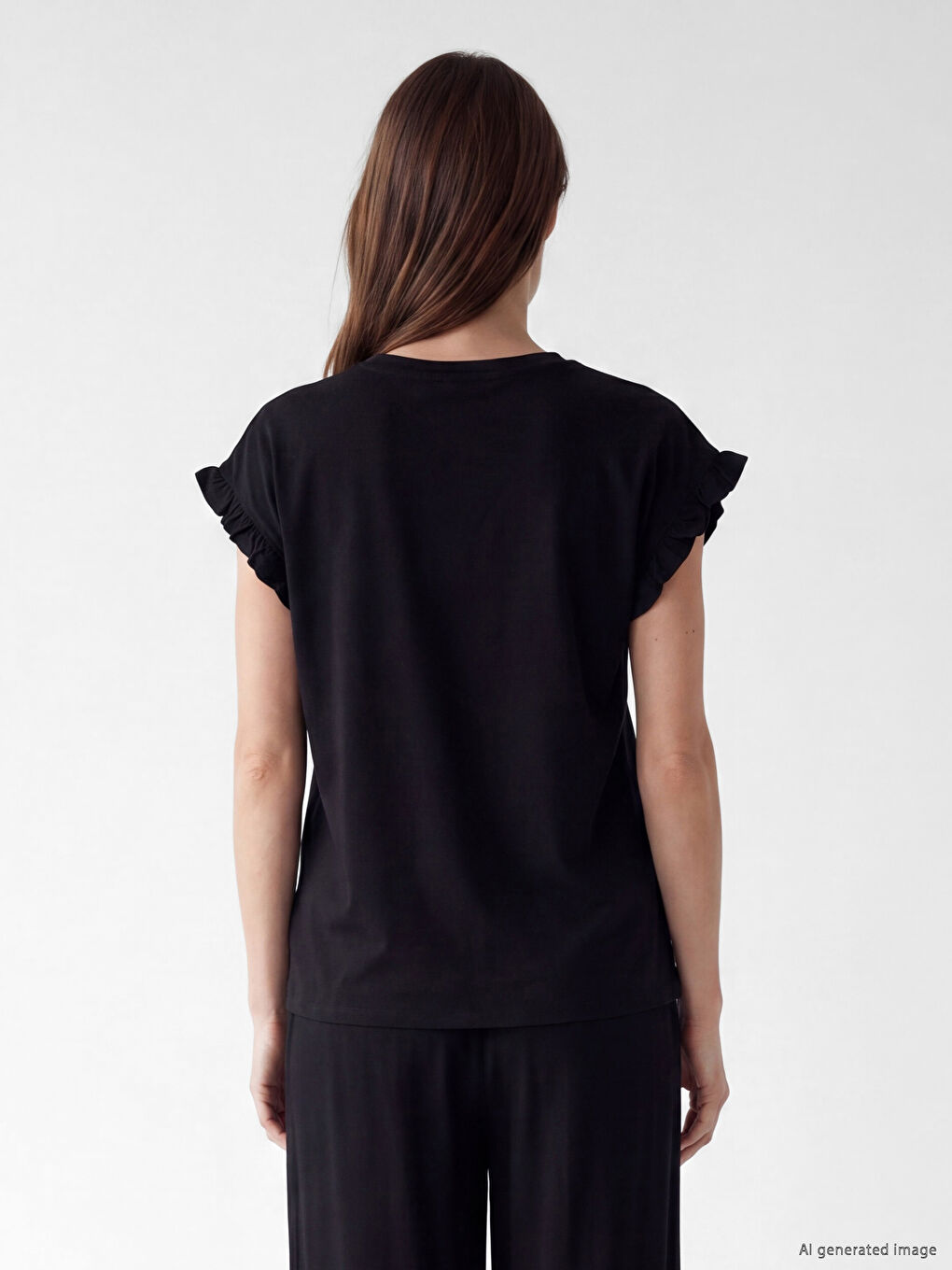 Woman Black Blouse-3