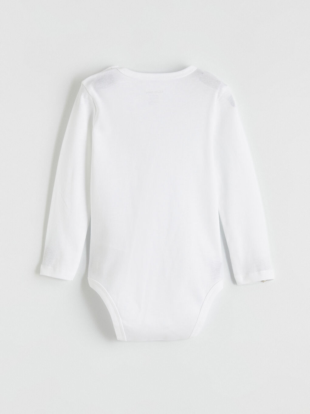 Ekru Bisiklet Yaka Erkek Bebek Çıtçılı Body-1