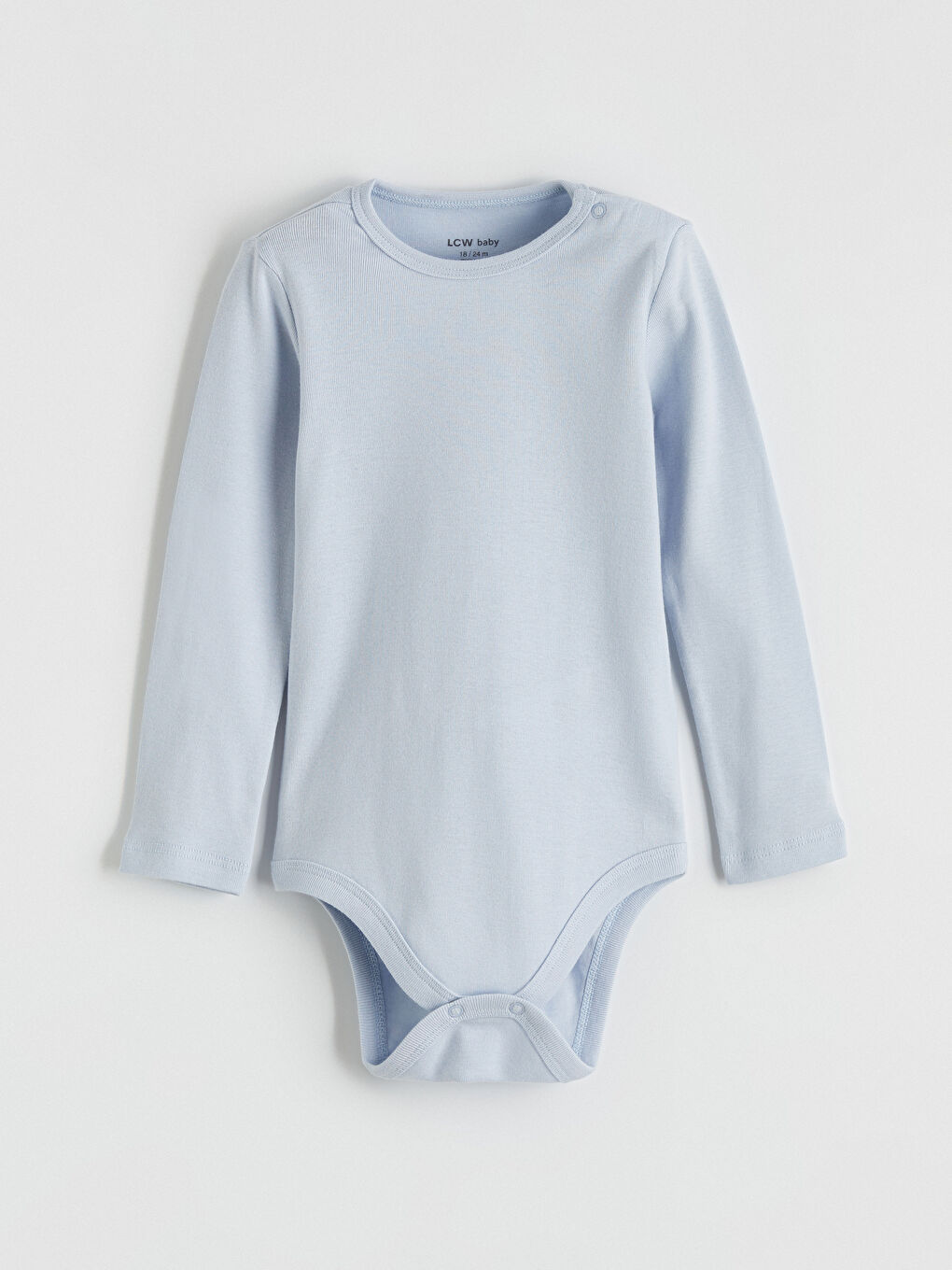 Mavi Bisiklet Yaka Uzun Kollu Erkek Bebek Çıtçıtlı Body 3'lü-8