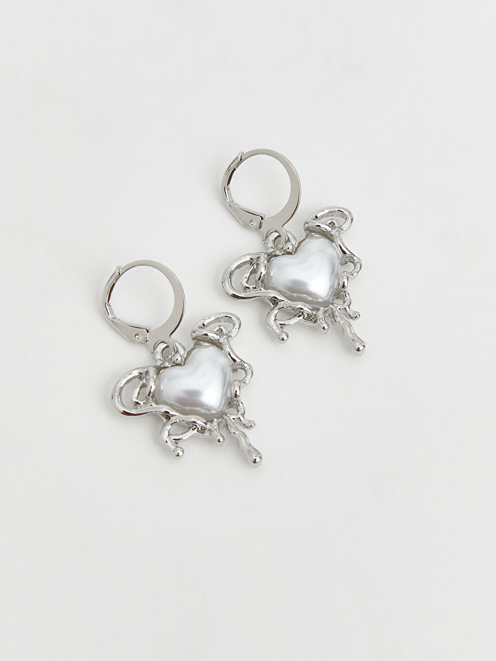 Gri Kadın Küpe Seti 2'li-1