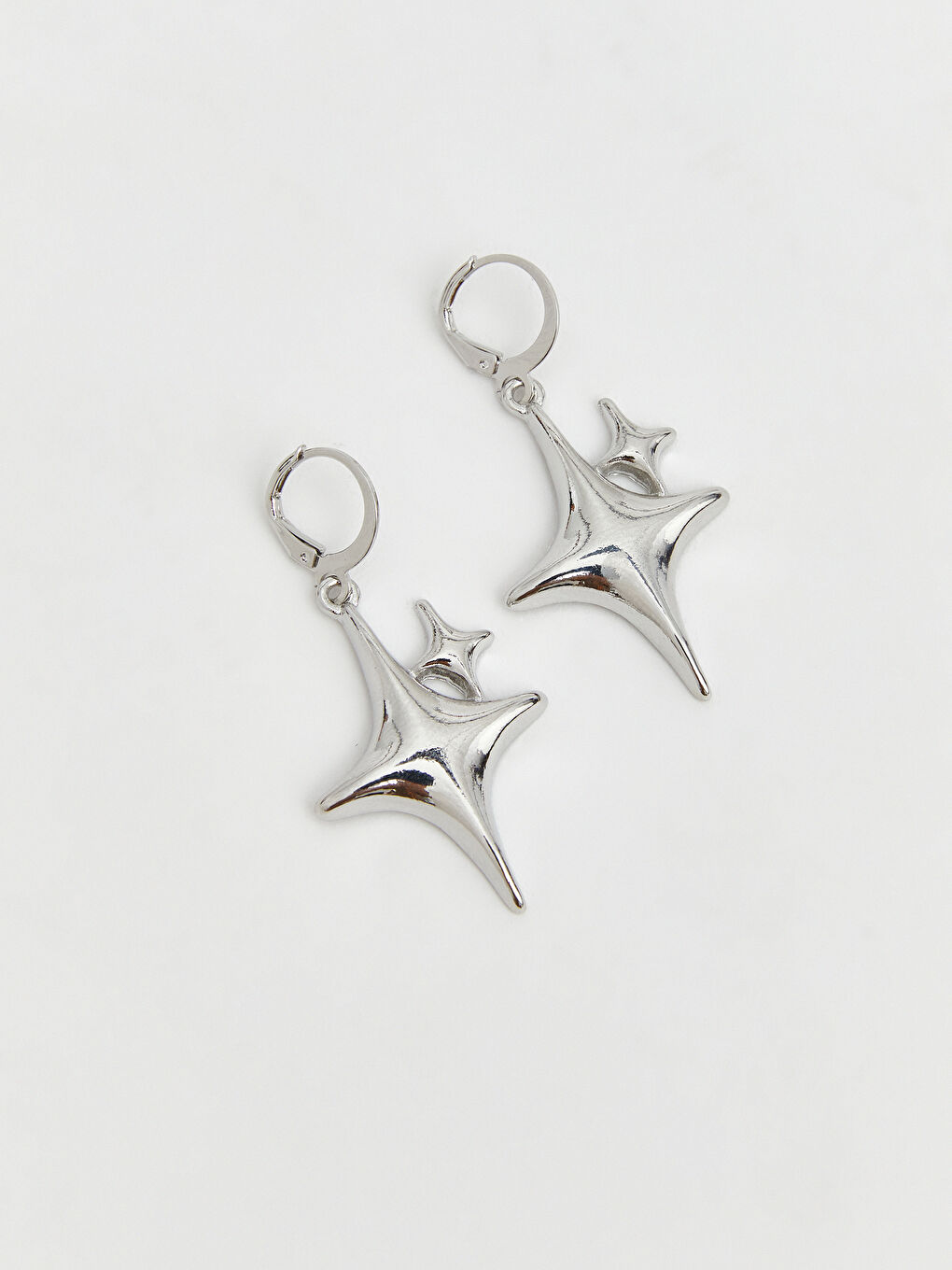 Gri Kadın Küpe Seti 2'li-2