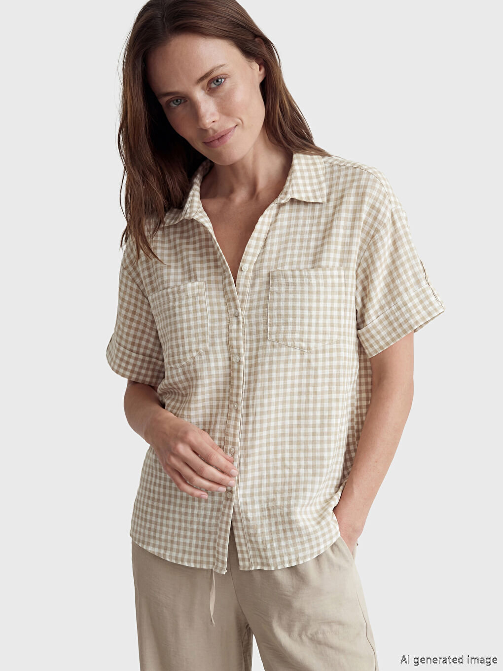 Woman BEIGE Shirt