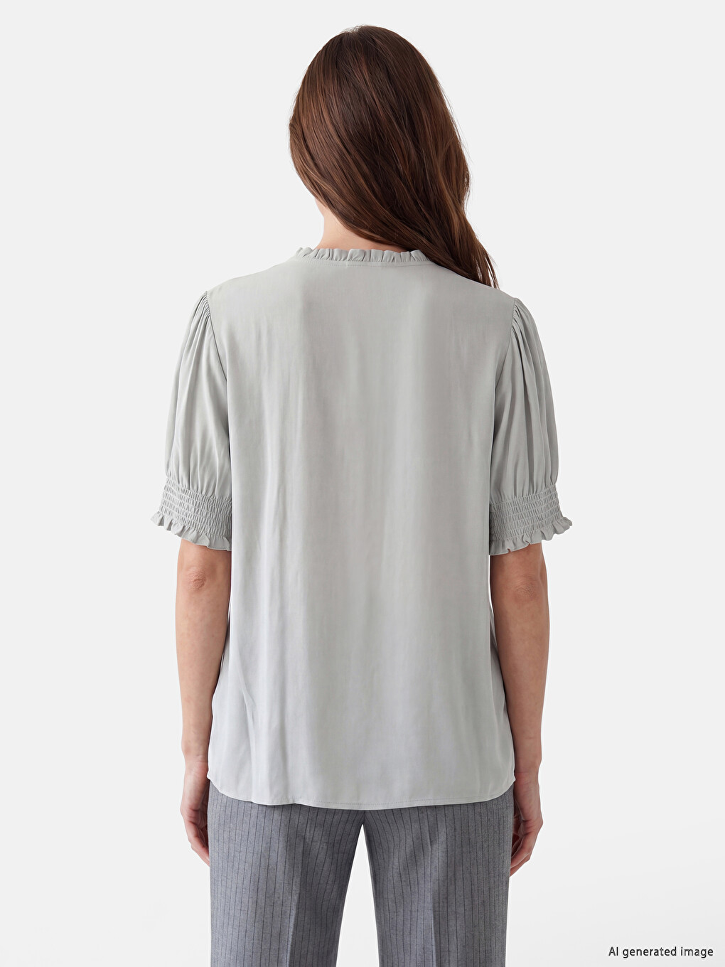 Blouse Vert Femme-2